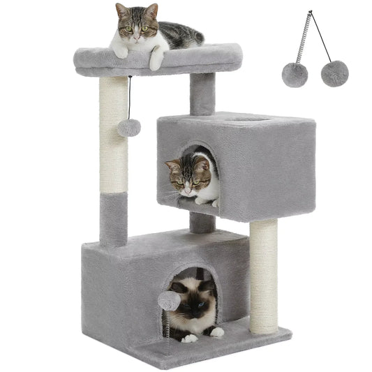 Indoor Cat Tree Tower for Large Cats
