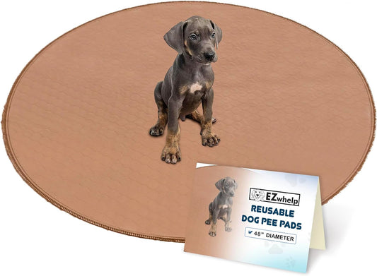 Reusable Washable Dog Pee Pad - 48 Inch Waterproof Mat