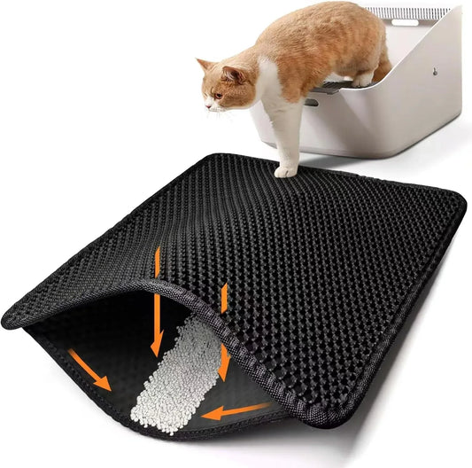 Cat Litter Trapping Mat for Cleaner Floors