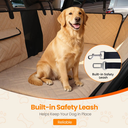 VALUXE Waterproof Dog Car Seat Cover for Large Dogs