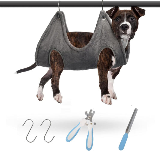 Pet Grooming Hammock Set for Nail Trimming